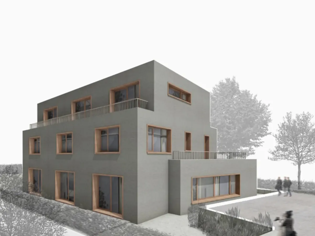 3-Familienhaus Daglfing, Außenansicht