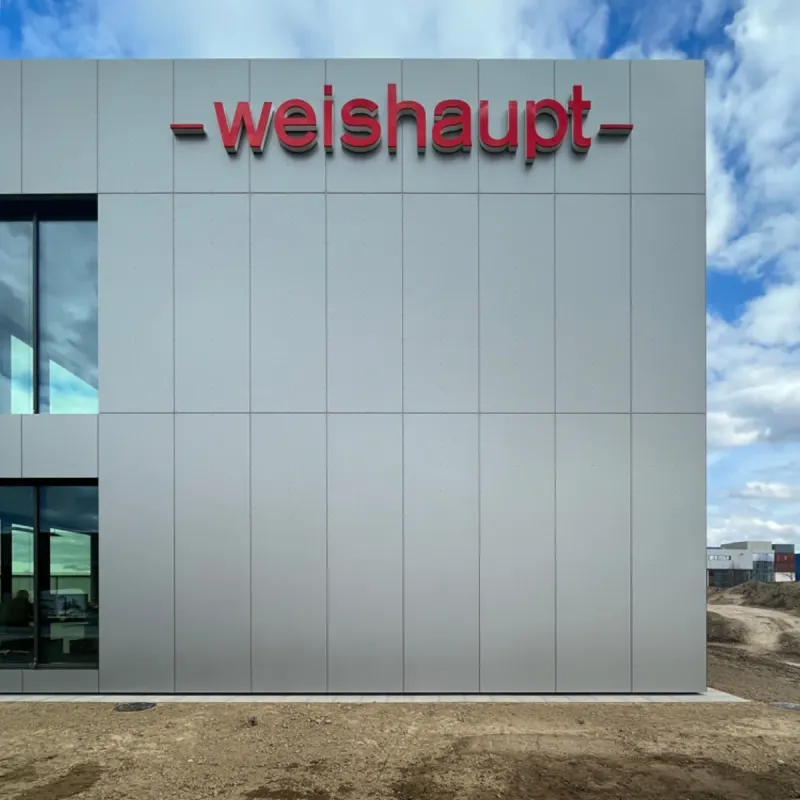 Weishaupt Augsburg, Außenansicht