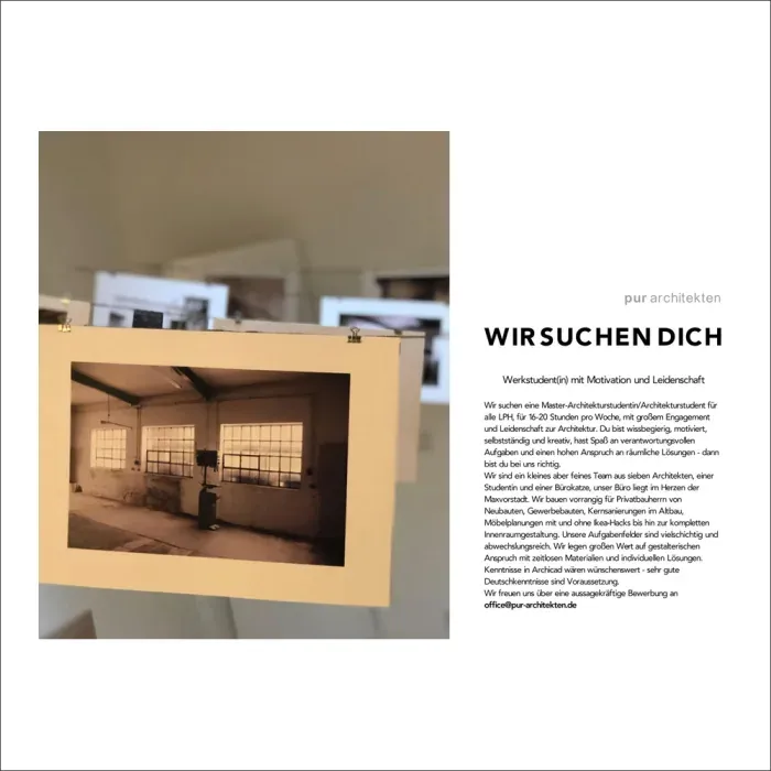 Wir suchen Dich…